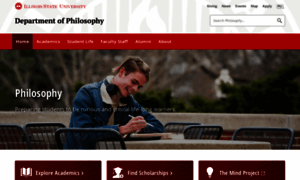 Philosophy.illinoisstate.edu thumbnail