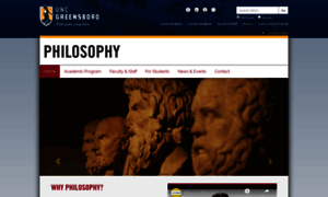 Philosophy.uncg.edu thumbnail