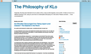 Philosophyofklo.blogspot.com thumbnail