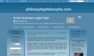 Philosophyphilosophy.com thumbnail