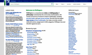 Philpapers.org thumbnail