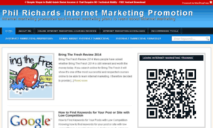 Philrichardsinternetmarketingpromotion.com thumbnail