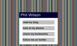 Philwilson.org thumbnail