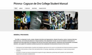 Phinmacocstudentmanual.weebly.com thumbnail