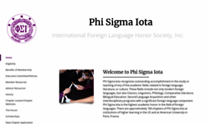 Phisigmaiota.org thumbnail