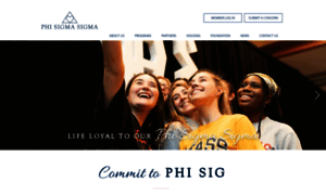 Phisigmasigma.org thumbnail