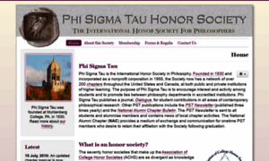 Phisigmatau.org thumbnail