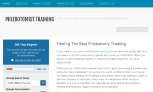 Phlebotomy-classes.org thumbnail