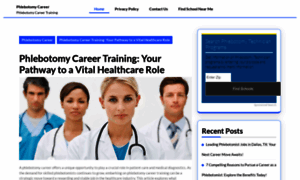 Phlebotomycareertraining.net thumbnail