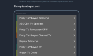 Phnoy-tambayan.com thumbnail