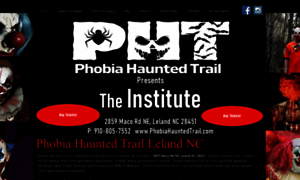 Phobiahauntedtrail.com thumbnail