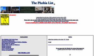 Phobialist.com thumbnail