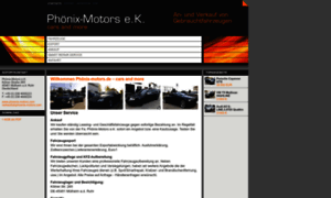 Phoenix-motors.com thumbnail
