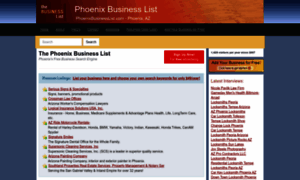 Phoenix.businesslistus.com thumbnail