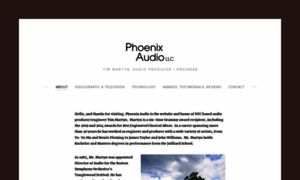 Phoenixaudiollc.com thumbnail