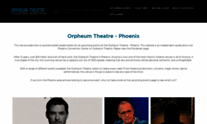 Phoenixbroadwaytheatre.com thumbnail