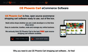 Phoenixcart.org thumbnail