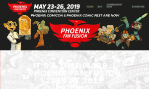 Phoenixcomicon.com thumbnail