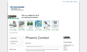 Phoenixcontact.thepanelbuilder.co.uk thumbnail