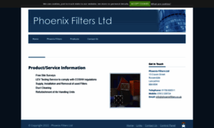 Phoenixfilters.co.uk thumbnail