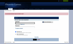 Phoenixgamesarcade.com thumbnail