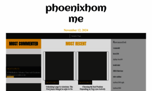 Phoenixhomme.com thumbnail