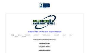 Phoenixhybridbatteries.com thumbnail