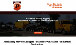 Phoenixmachinerymovers.com thumbnail