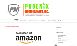 Phoenixnutritionals.com thumbnail