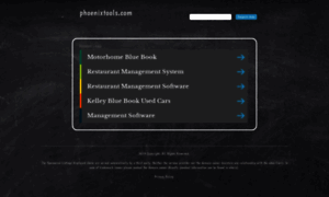 Phoenixtools.com thumbnail