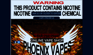 Phoenixvapes.net thumbnail