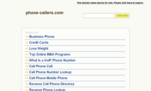 Phone-callers.com thumbnail
