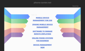 Phone-center.net thumbnail