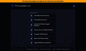 Phone-gadgets.com thumbnail