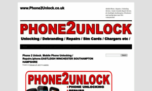 Phone2unlock.co.uk thumbnail