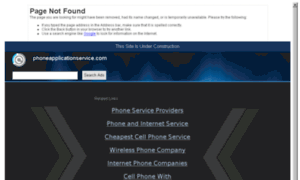 Phoneapplicationservice.com thumbnail