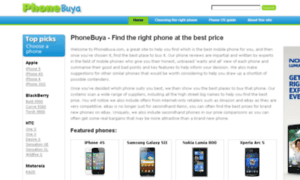 Phonebuya.com thumbnail