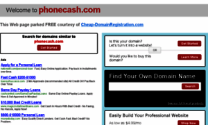 Phonecash.com thumbnail