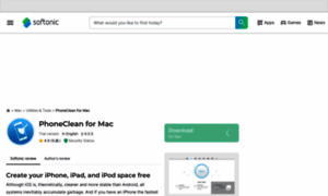 Phoneclean-for-mac.en.softonic.com thumbnail