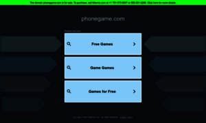 Phonegame.com thumbnail