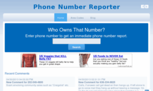 Phonenumberreporter.com thumbnail