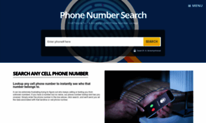 Phonenumbersearch.online thumbnail