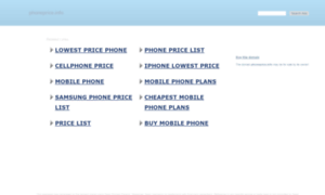 Phoneprice.info thumbnail