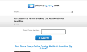 Phonequery.net thumbnail