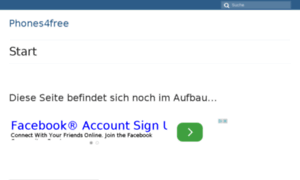 Phones4free.de thumbnail