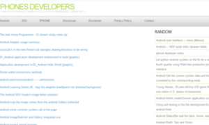 Phonesdevelopers.info thumbnail