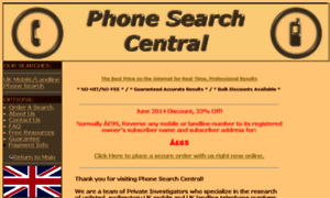 Phonesearchcentral.co.uk thumbnail