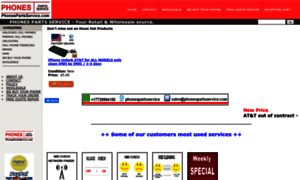 Phonespartsservice.com thumbnail