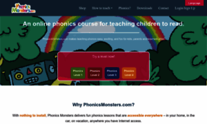 Phonicsmonsters.com thumbnail