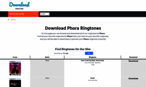 Phora.download-ringtone.com thumbnail